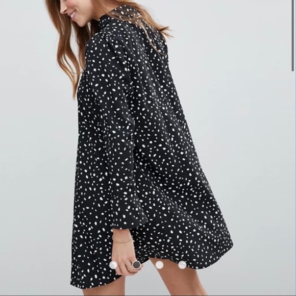 ASOS - Long Sleeve Shirt Mini Dress - NWT - Picture 6 of 6